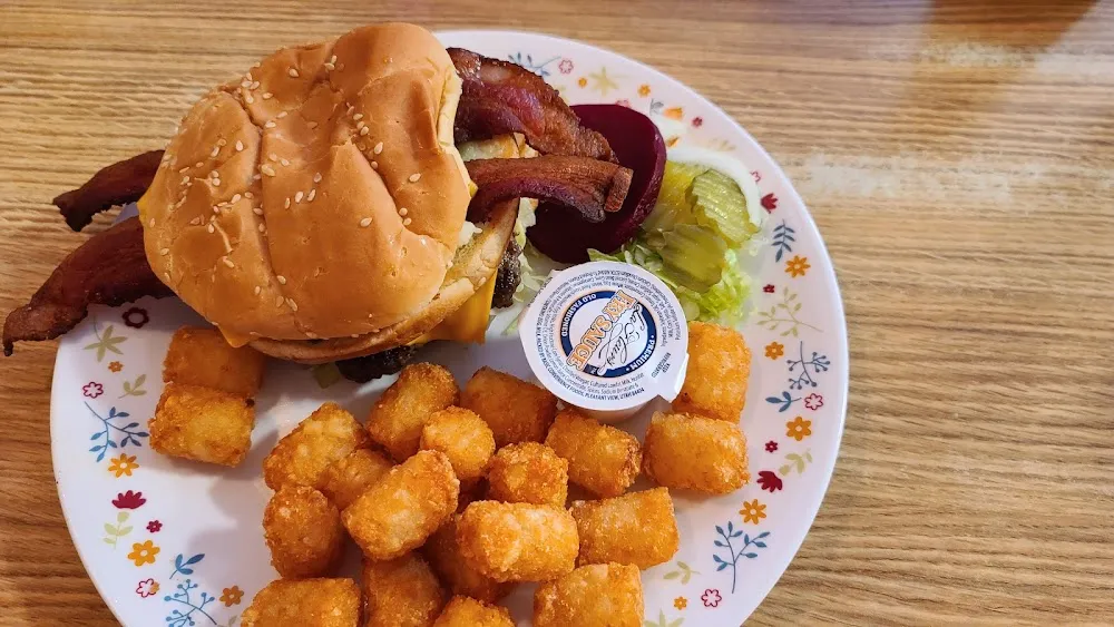 Bacon Cheeseburger with Tots